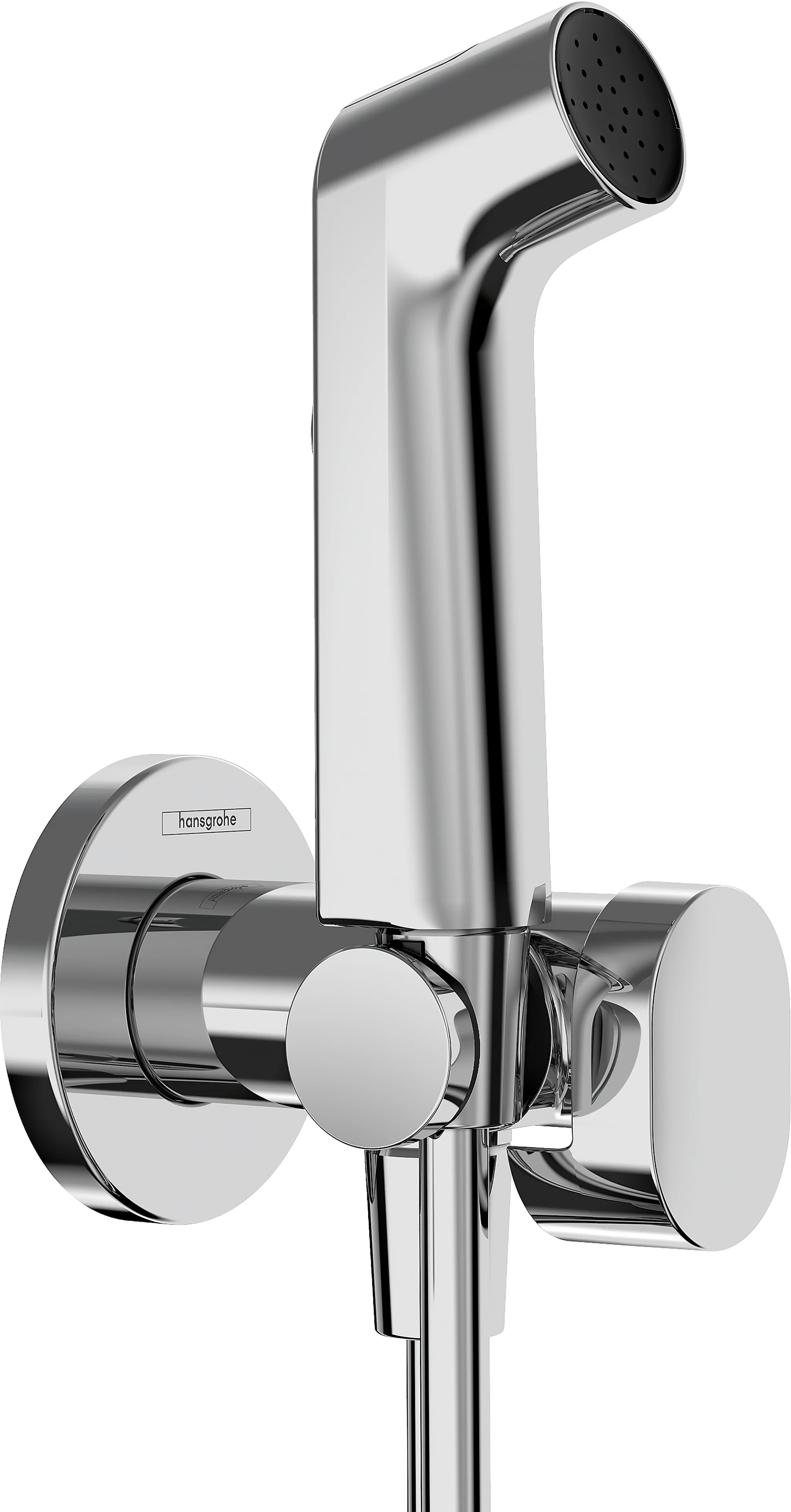 Hansgrohe Bidette Handbrause EcoSmart S Warmwasser, Chrom, Brauseschlauch 1250 mm, Durchfluss 6,2 l/min, Anschluss Grundkörper Hansgrohe Bidette Handbrause EcoSmart S Warmwasser, Chrom, Brauseschlauch 1250 mm, Durchfluss 6,2 l/min, Anschluss Grundkörper