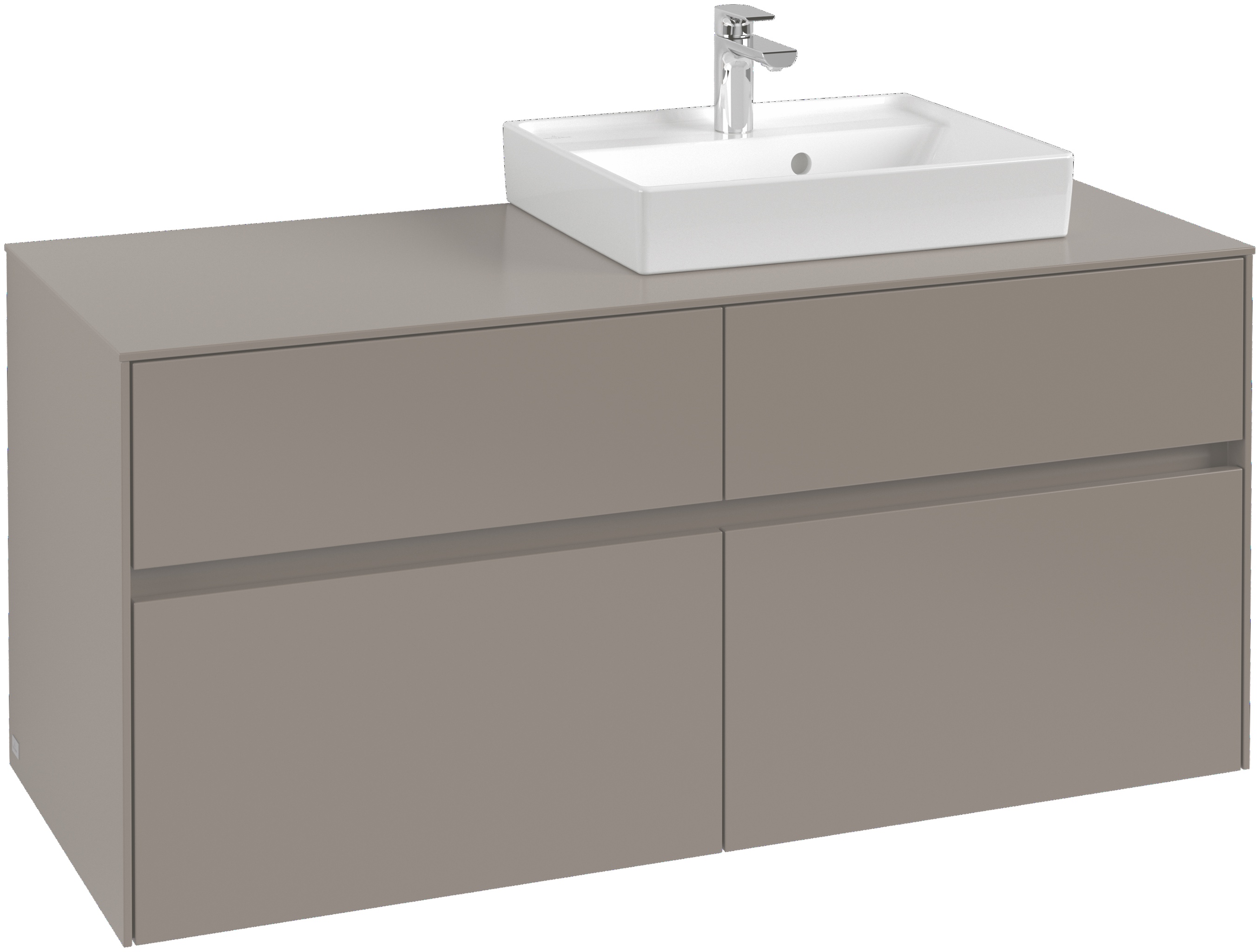 Villeroy & Boch Waschtischunterschrank „Collaro“ für Schrankwaschtisch 120 × 54,8 × 50 cm