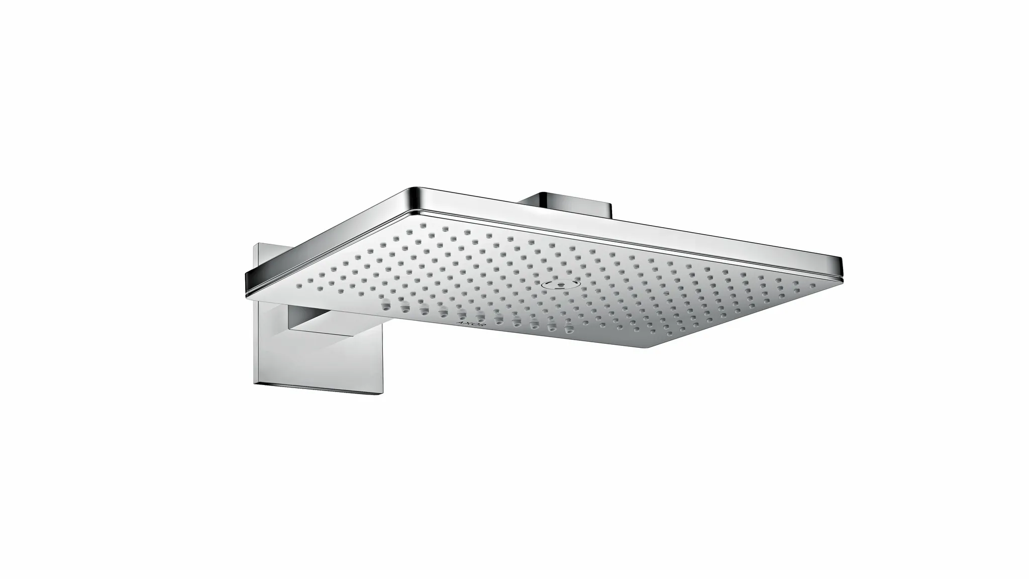 Hansgrohe AXOR ShowerSolutions Kopfbrause 460⁄300 2jet mit Brausearm und eckiger Rosette, Chrom Hansgrohe AXOR ShowerSolutions Kopfbrause 460⁄300 2jet mit Brausearm und eckiger Rosette, Chrom