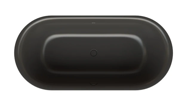 Bette oval Badewanne „BetteLux Oval Silhouette“ 190 × 90 cm in Anthracite