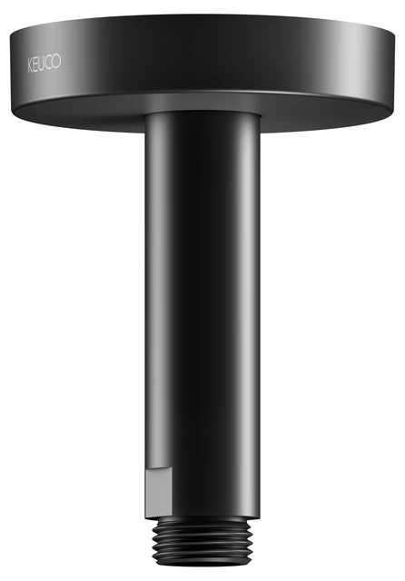 Elegance 51689370100 Brausearm Deckenanschluß rund 100 mm schwarz Elegance 51689370100 Brausearm Deckenanschluß rund 100 mm schwarz