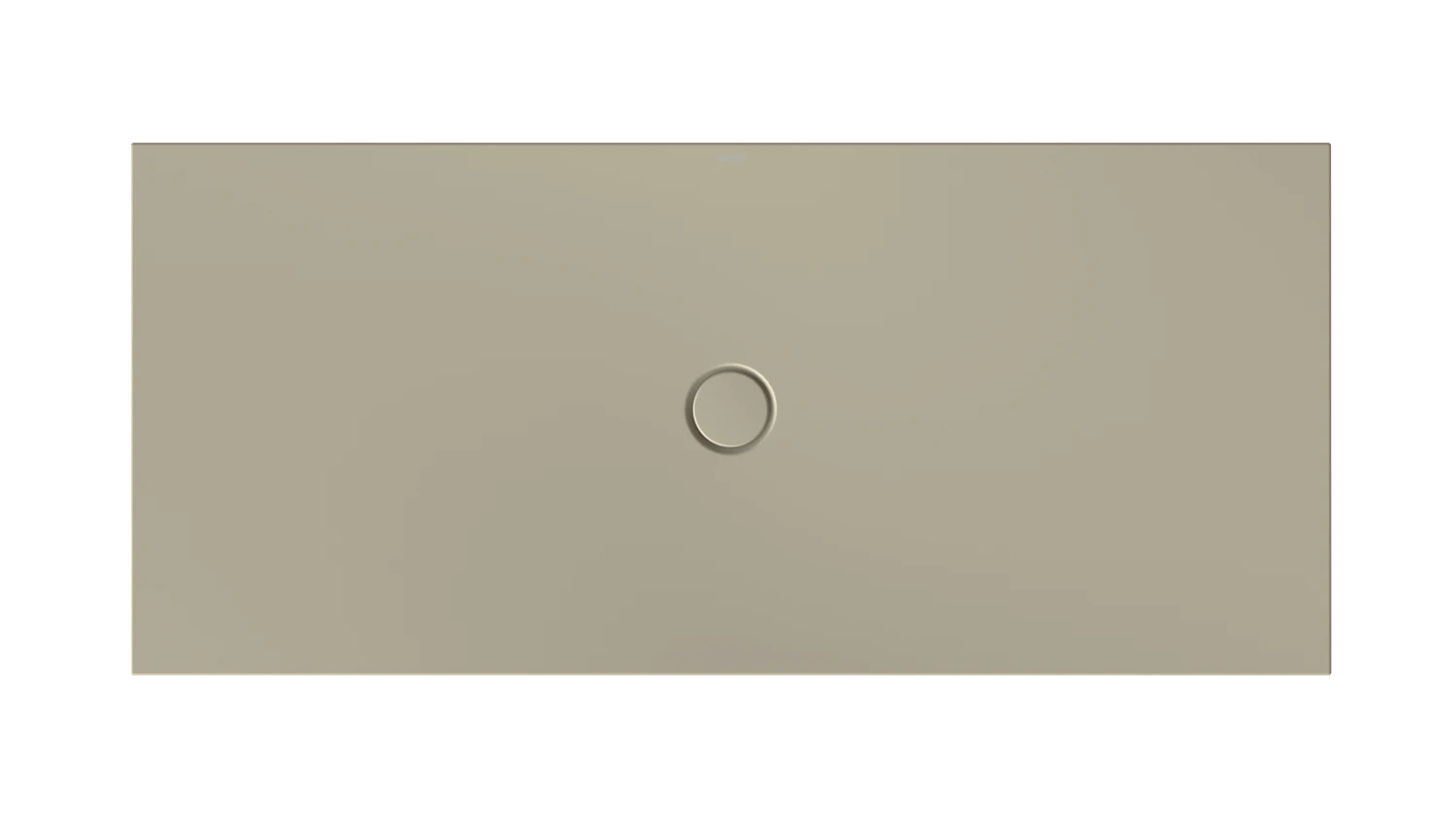 Bette rechteck Duschwanne „BetteFloor“ 1800 × 800 mm ohne Oberflächenbeschichtung, mit BetteGlasur Plus, ohne Wannenträger, in Cashmere