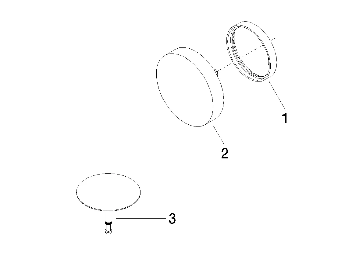 Ab- und Überlaufgarnitur SERIENNEUTRAL Chrom 36243970 Ab- und Überlaufgarnitur SERIENNEUTRAL Chrom 36243970