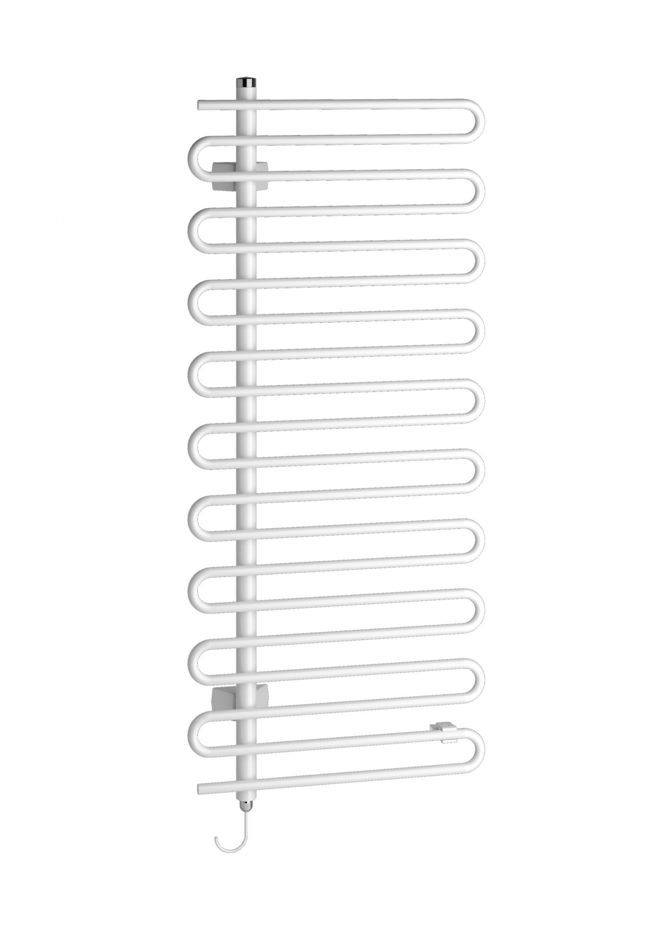 Kermi Design-Elektroheizkörper „Icaro®-E“ 40 × 142,1 cm in Weiß