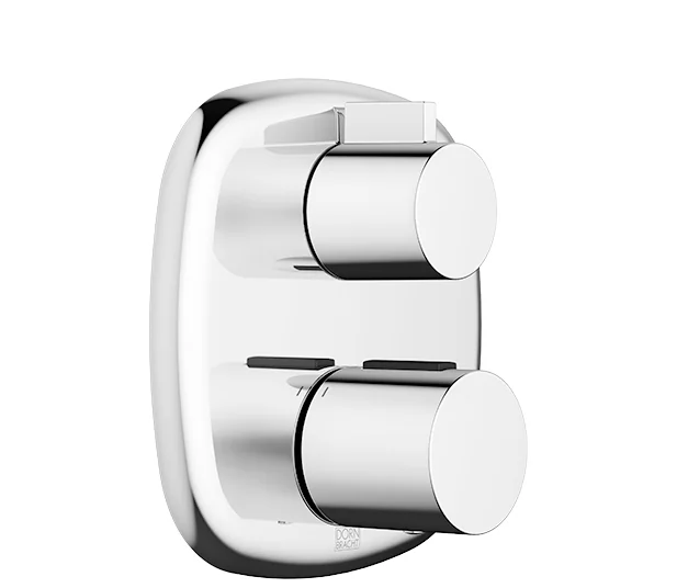 Dornbracht COYA UP-Thermostat mit Einweg-Mengenregulierung - Chrom, Abdeckplatte 150 x 150 mm Dornbracht COYA UP-Thermostat mit Einweg-Mengenregulierung - Chrom, Abdeckplatte 150 x 150 mm
