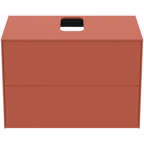 Ideal Standard Waschtischunterschrank „Conca“ 80,2 × 55 × 50,5 cm Sunset matt lackiert