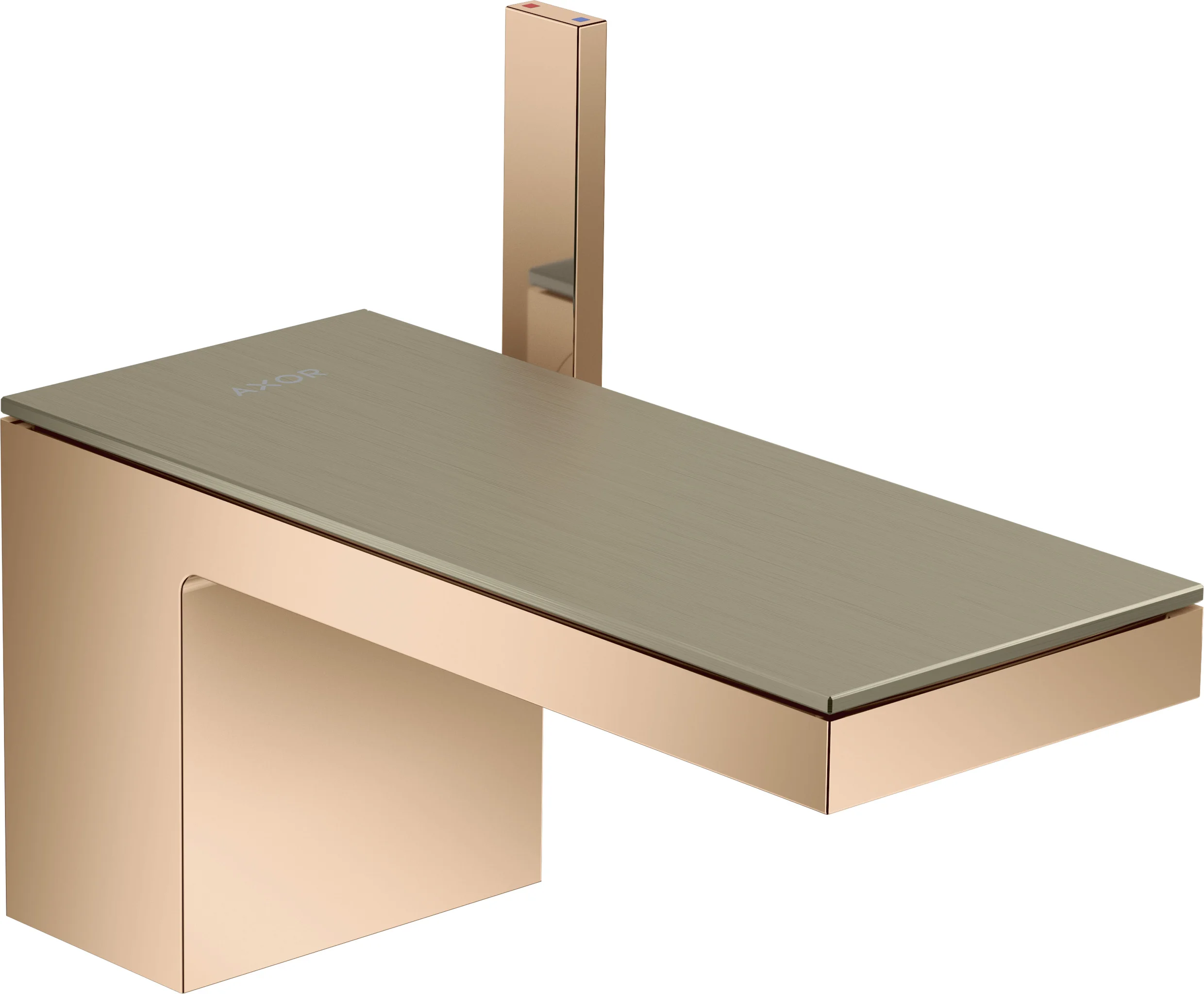 Hansgrohe AXOR MyEdition Platte 200 mm Metall Brushed Nickel abnehmbar Hansgrohe AXOR MyEdition Platte 200 mm Metall Brushed Nickel abnehmbar