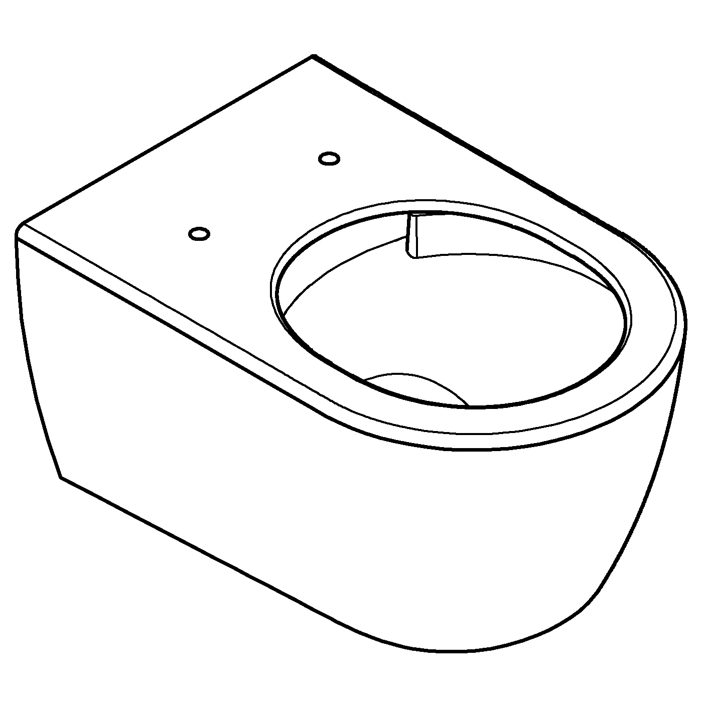 Grohe WC „Essence Keramik“ in weiß alpin, ohne Spülrand