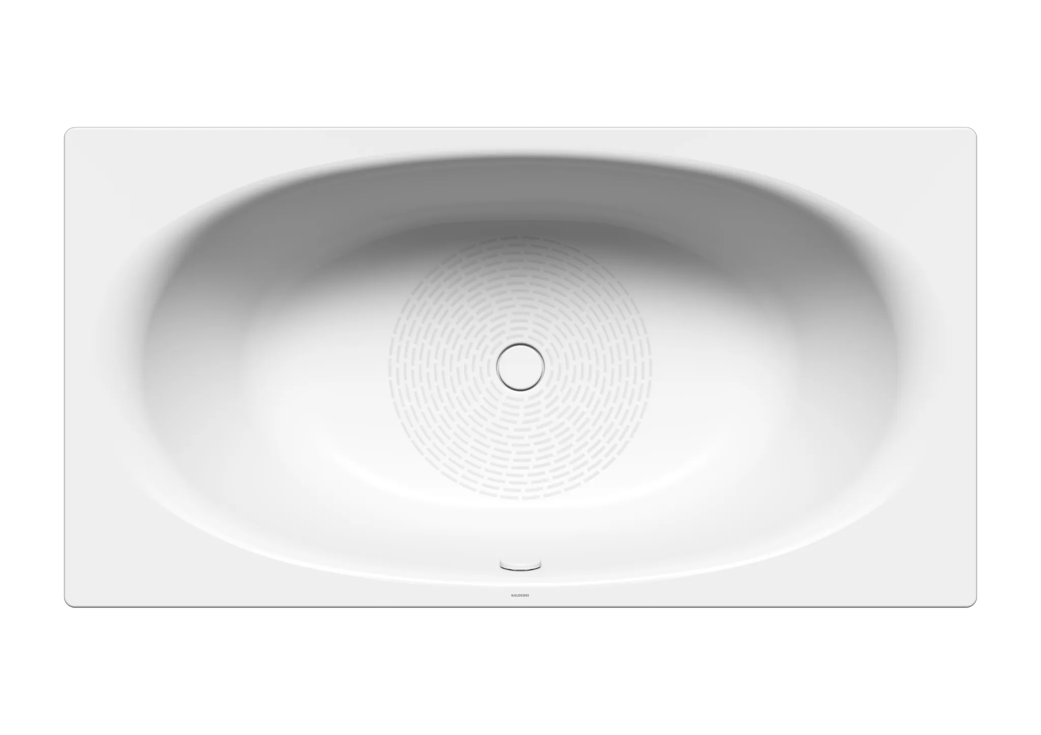 Kaldewei Badewanne „Ellipso Duo“ rechteck 190 × 100 cm, ohne Grifflochbohrungen in alpinweiß