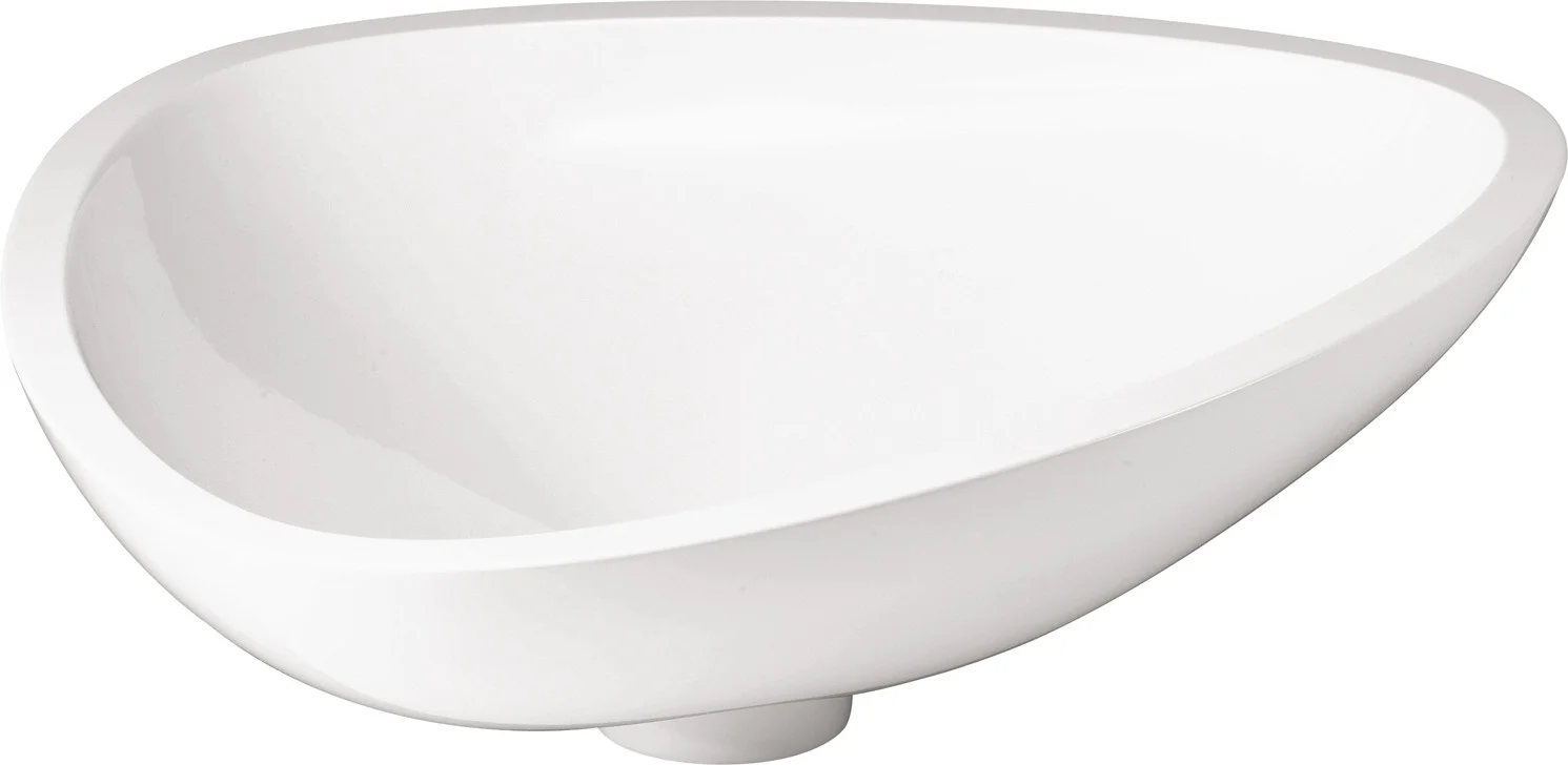 Hansgrohe AXOR Massaud Aufsatzwaschtisch 570x450 mm, weiß Hansgrohe AXOR Massaud Aufsatzwaschtisch 570x450 mm, weiß