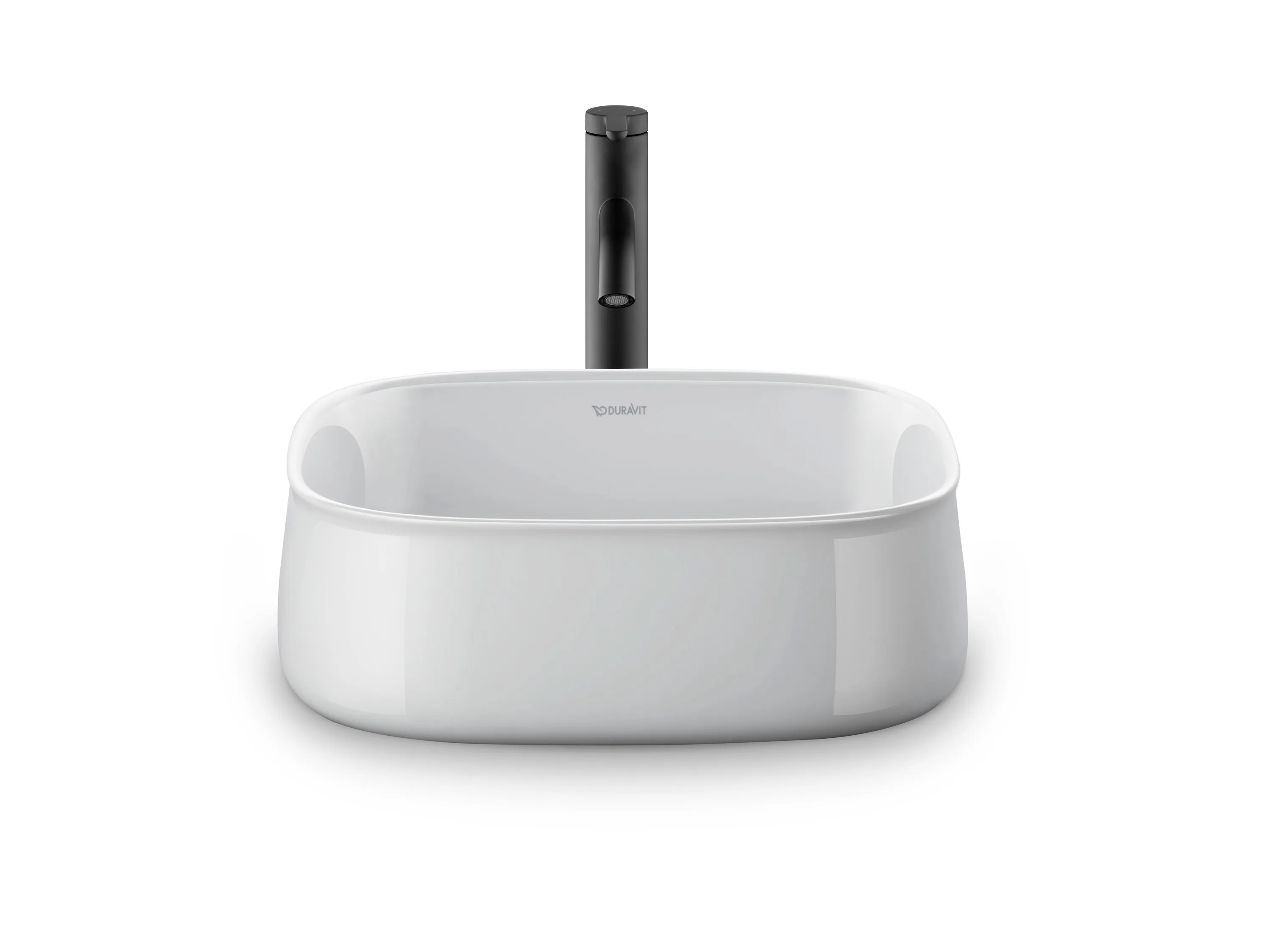 Aufsatzwaschtisch geschliffen „Zencha“ 42 × 42 × 13,5 cm, ohne Hahnlochbohrung in Weiß Hochglanz Aufsatzwaschtisch geschliffen „Zencha“ 42 × 42 × 13,5 cm, ohne Hahnlochbohrung in Weiß Hochglanz