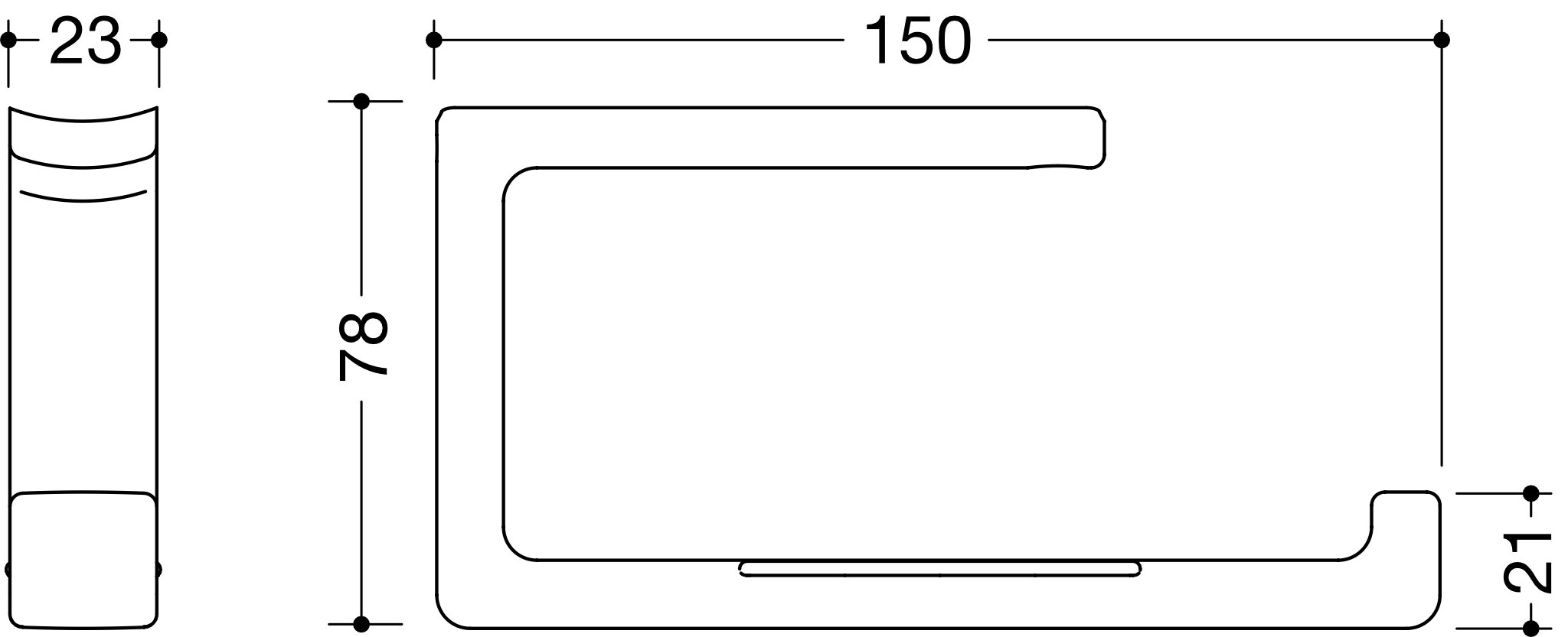 HEWI Aufrüstsatz „Serie 802 LifeSystem“