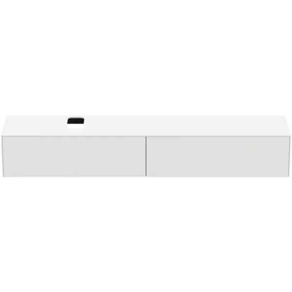 Ideal Standard Waschtischunterschrank „Conca“ 238,7 × 37 × 50,5 cm Weiß matt lackiert