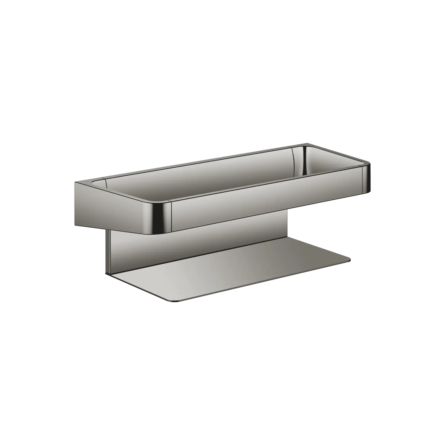 Dornbracht Ablage SERIENSPEZIFISCH Dark Chrome, Breite 303 mm, Ausladung 122 mm