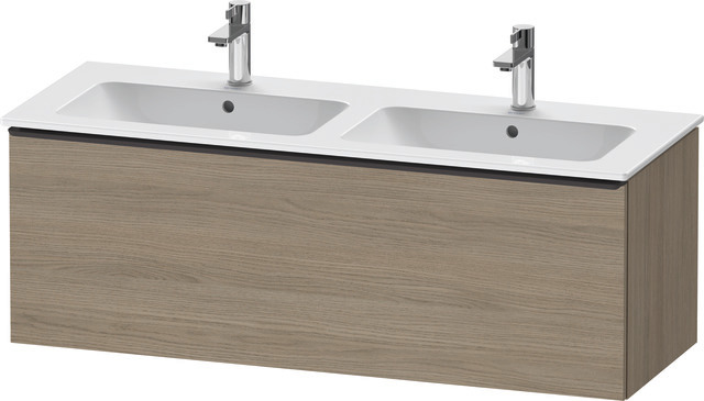 Duravit Waschtischunterschrank wandhängend „D-Neo“ 128 × 44 × 46,2 cm