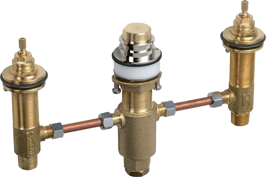 Hansgrohe Mischer, Grundkörper für 3-Loch Wannenrandarmatur Hansgrohe Mischer, Grundkörper für 3-Loch Wannenrandarmatur