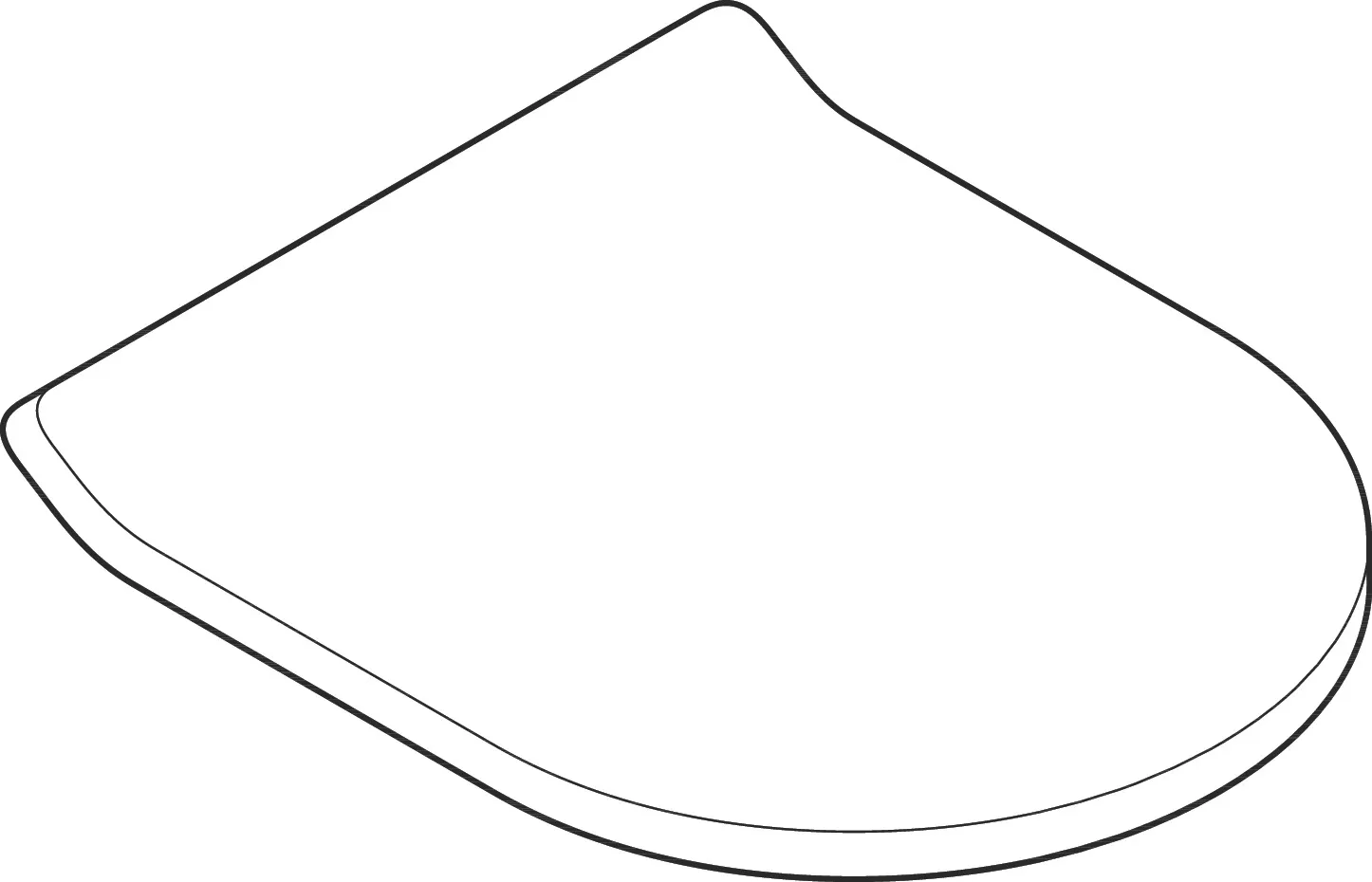 Hansgrohe EluPura S WC-Sitz, Slim, Weiß Hansgrohe EluPura S WC-Sitz, Slim, Weiß