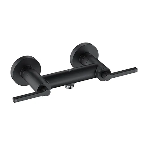 NOVA FONTE Brausearmatur PURISTIC mattschwarz