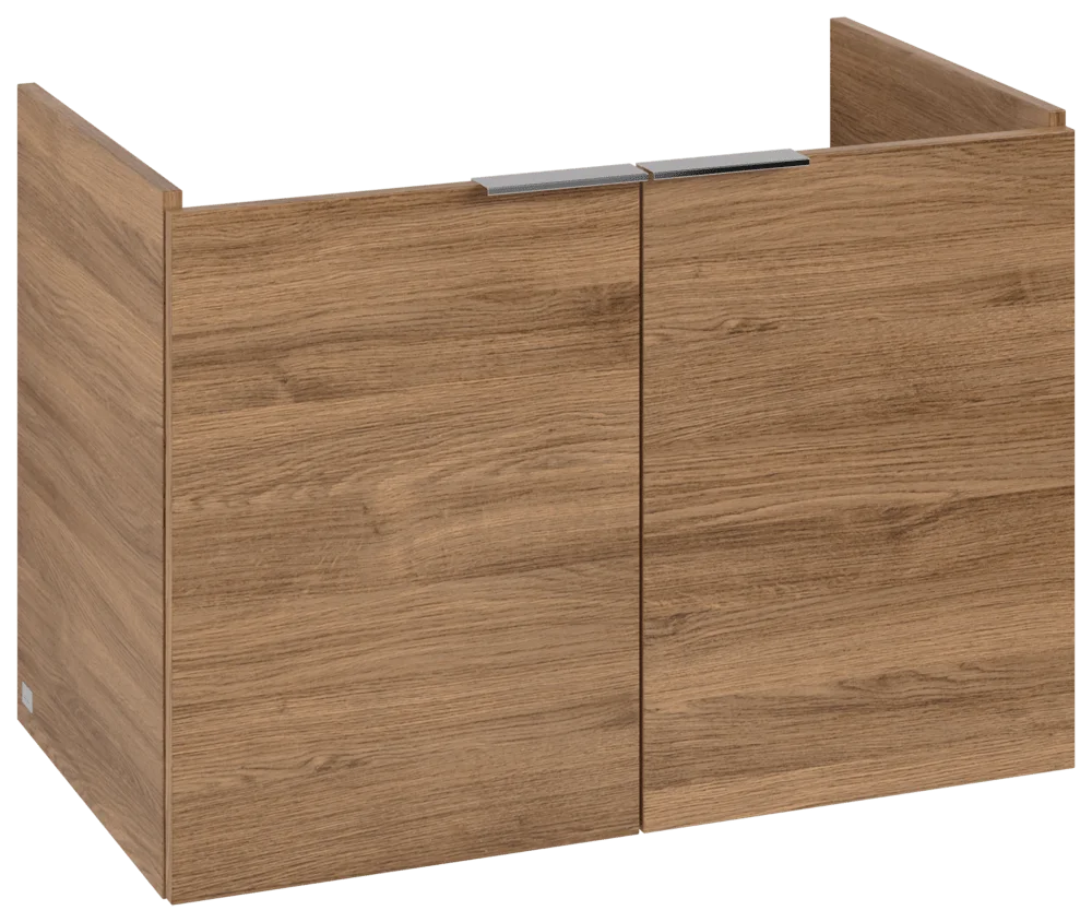 Villeroy & Boch Waschbeckenunterschrank Architectura Kansas Oak, 750 x 520 x 420 mm, mit SoftClosing, 2 Türen, Wandmontage Villeroy & Boch Waschbeckenunterschrank Architectura Kansas Oak, 750 x 520 x 420 mm, mit SoftClosing, 2 Türen, Wandmontage