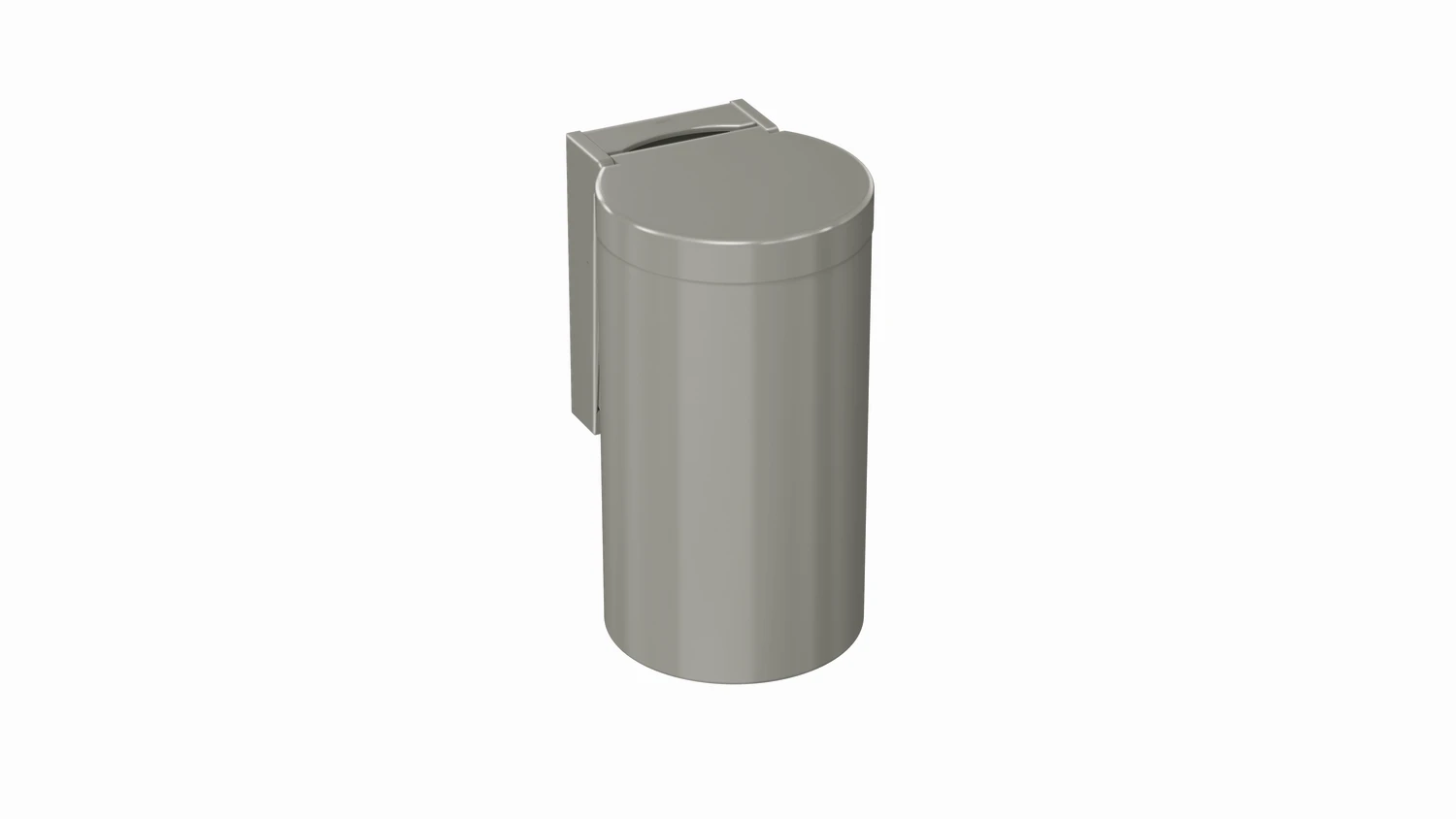 HEWI Abfalleimer „Serie 477“ 33 × 21 cm in Felsgrau