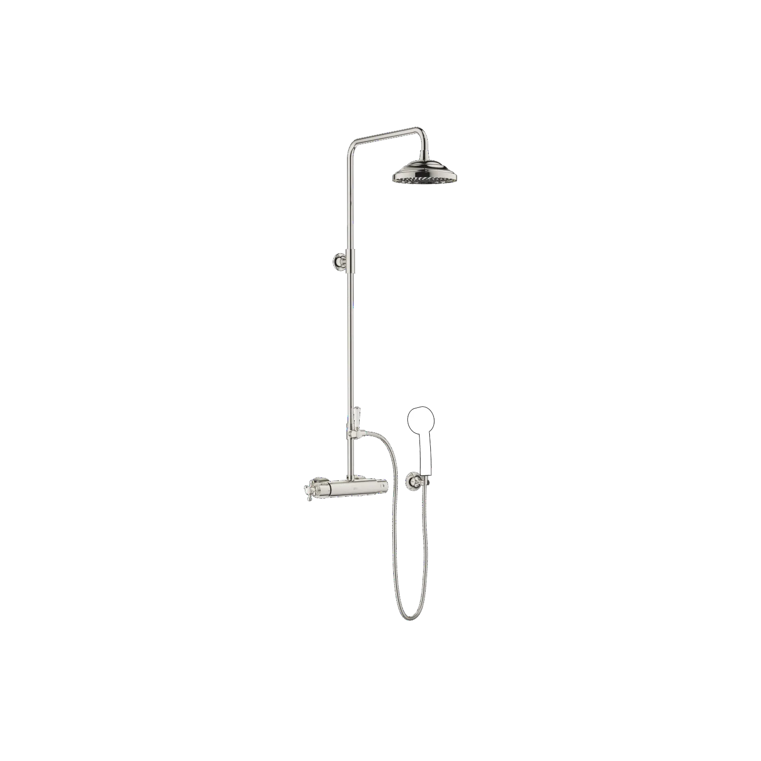 Shower Pipe mit Brause-Thermostat ohne Handbrause FlowReduce MADISON Chrom 34458360