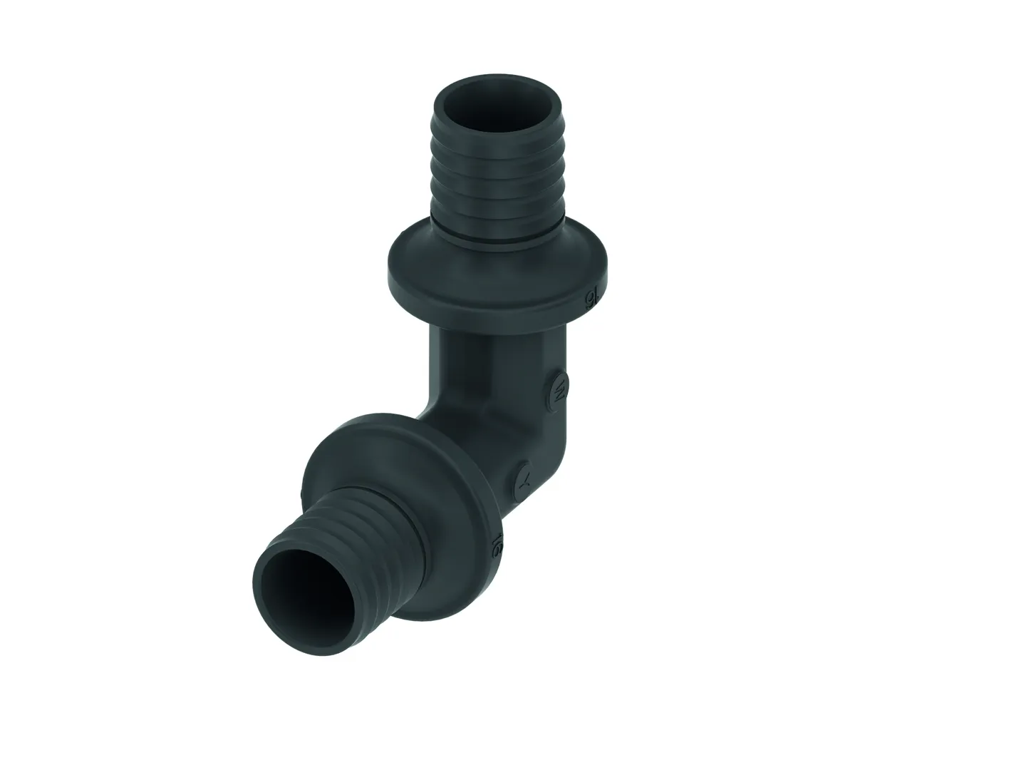 TECEflex Winkelkupplung 90 Grad Dimension 16 × 16, PPSU TECEflex Winkelkupplung 90 Grad Dimension 16 × 16, PPSU