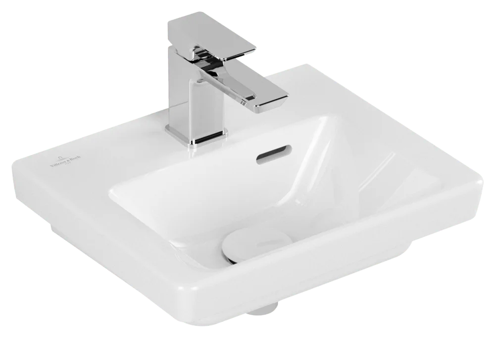 Villeroy & Boch Schrankwaschtisch Subway 3.0, 600x470x165mm, glänzend weiß Alpin, TitanCeram, Wandmontage Villeroy & Boch Schrankwaschtisch Subway 3.0, 600x470x165mm, glänzend weiß Alpin, TitanCeram, Wandmontage