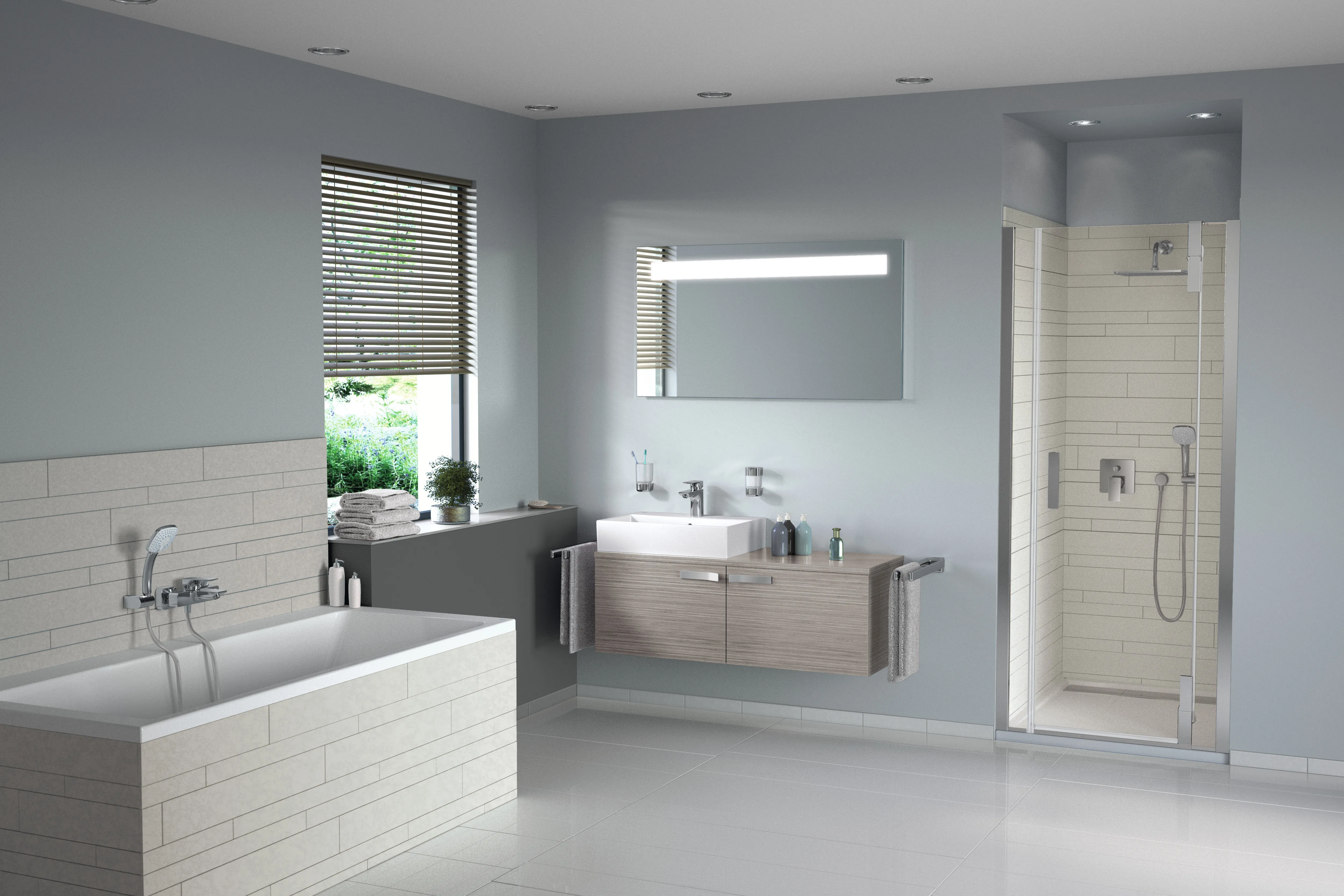 Waschbecken „Strada“ 60 × 42 × 14,5 cm, Hahnlochposition mittig Waschbecken „Strada“ 60 × 42 × 14,5 cm, Hahnlochposition mittig