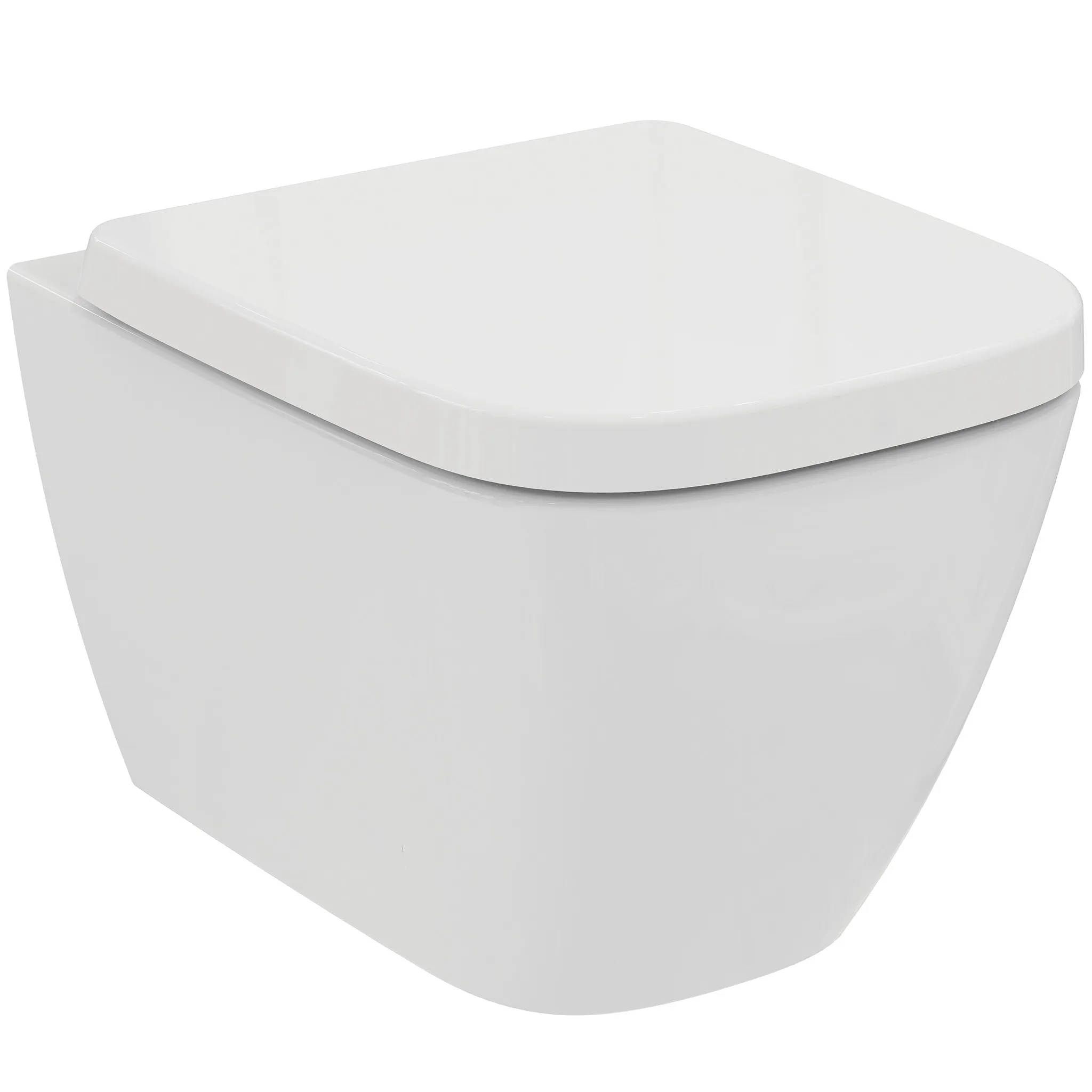 WC-Paket i.life S WC Randlos mit WC-Sitz Softclosing 360x485x375mm Weiß