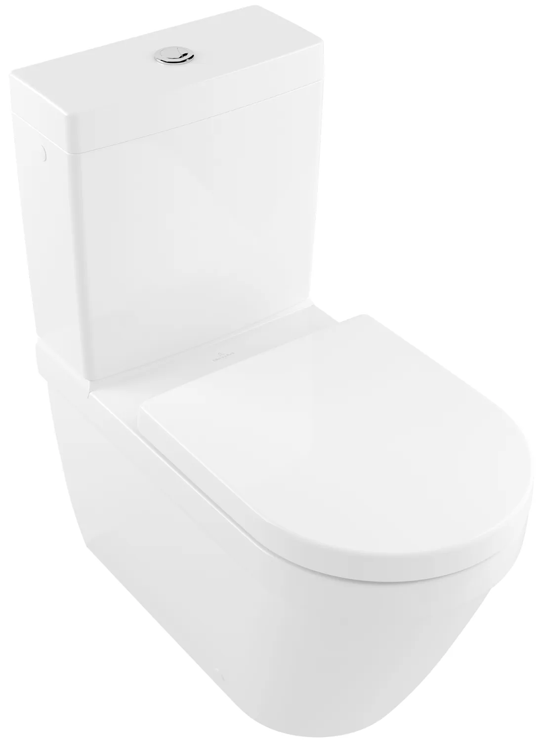 Stand-Tiefspül-WC für Kombination mit Spülkasten DirectFlush „Architectura“ 37 × 40 × 70 cm, ohne Spülrand, Abgang waagerecht