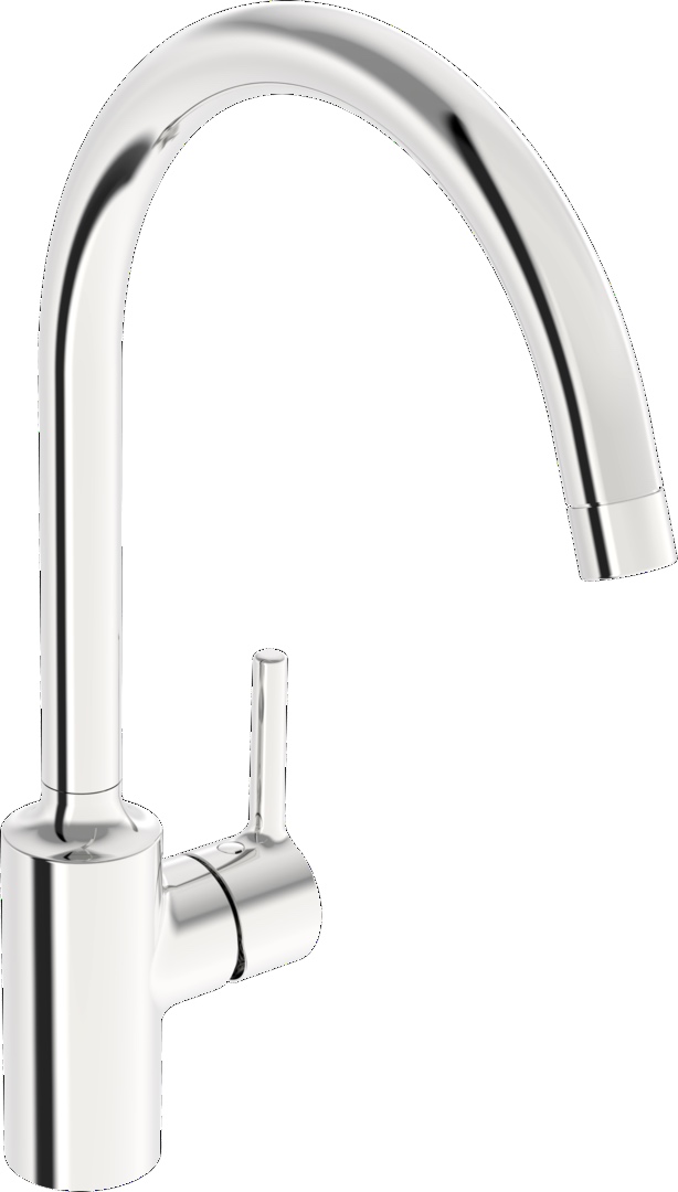 Hansa Einhand-Küchenarmatur „Vantis“ Ausladung 247 mm in chrom Hansa Einhand-Küchenarmatur „Vantis“ Ausladung 247 mm in chrom