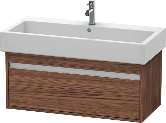 Duravit Waschtischunterschrank wandhängend „Ketho“ 95 × 41 × 44 cm Nussbaum Dunkel Duravit Waschtischunterschrank wandhängend „Ketho“ 95 × 41 × 44 cm Nussbaum Dunkel