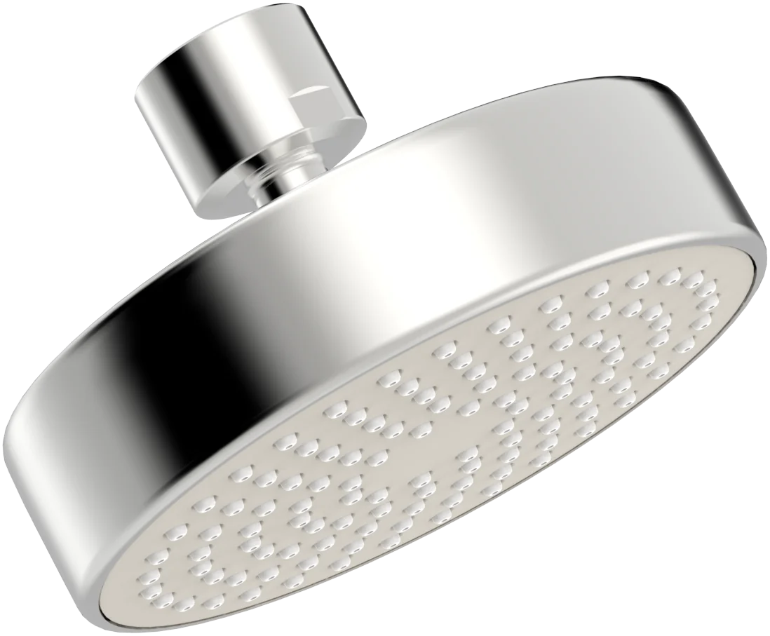 HansaBASICJET Kopfbrause 4464, 1-strahlig d 95mm Eco DN15 Chrom