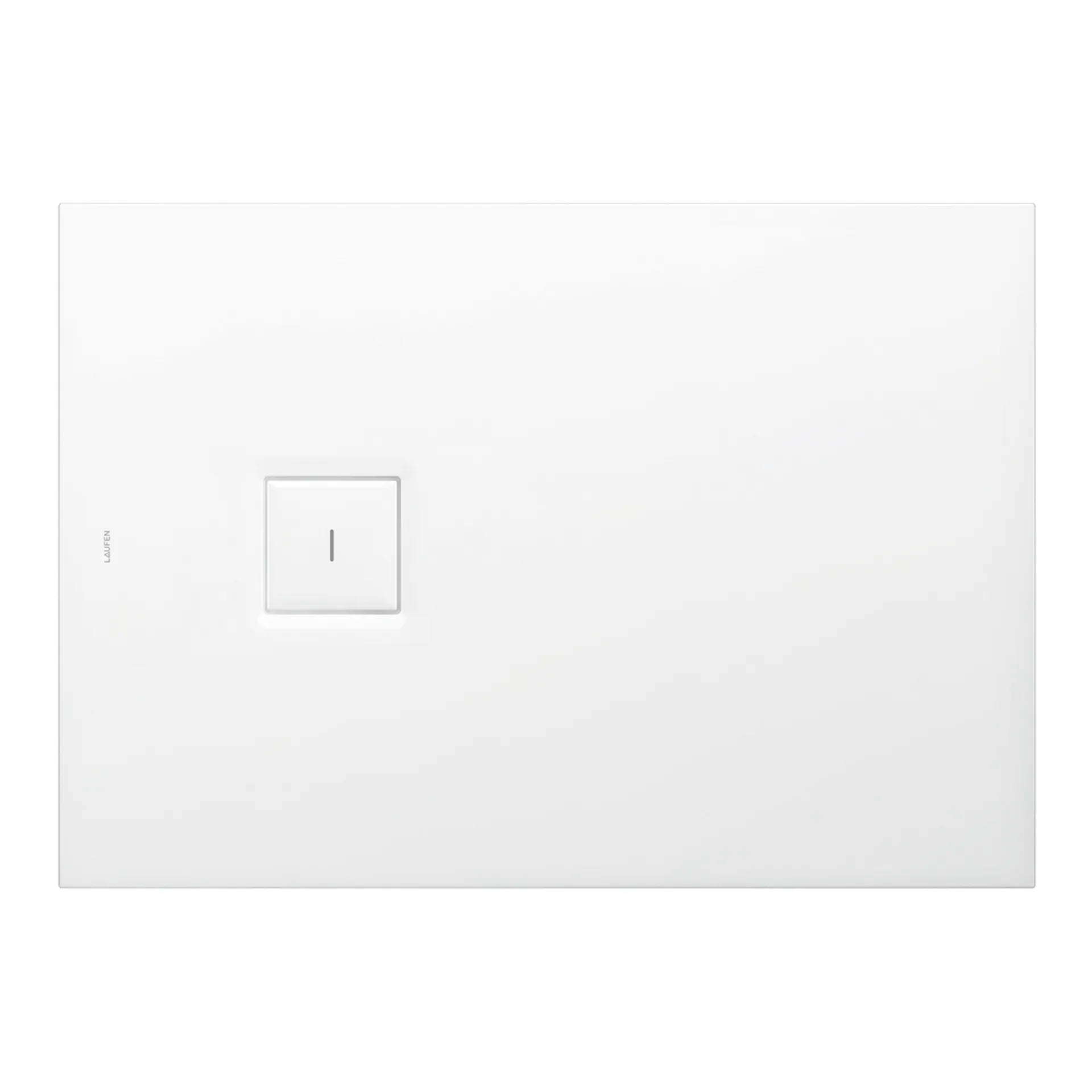 Laufen Duschwanne „SOLUTIONS“ 1000 × 700 mm ohne Oberflächenbeschichtung, ohne Oberflächenveredelung, in Weiß