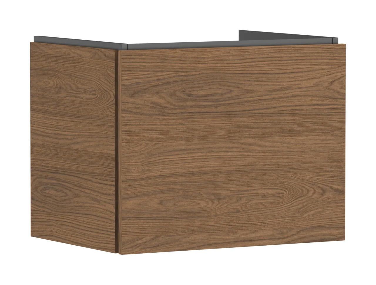 Hansgrohe Xilesa E Waschtischunterschrank, Eiche Kaschmir, 630x470 mm, 1 Schubkasten, Vollauszug, SoftClose, Wandmontage