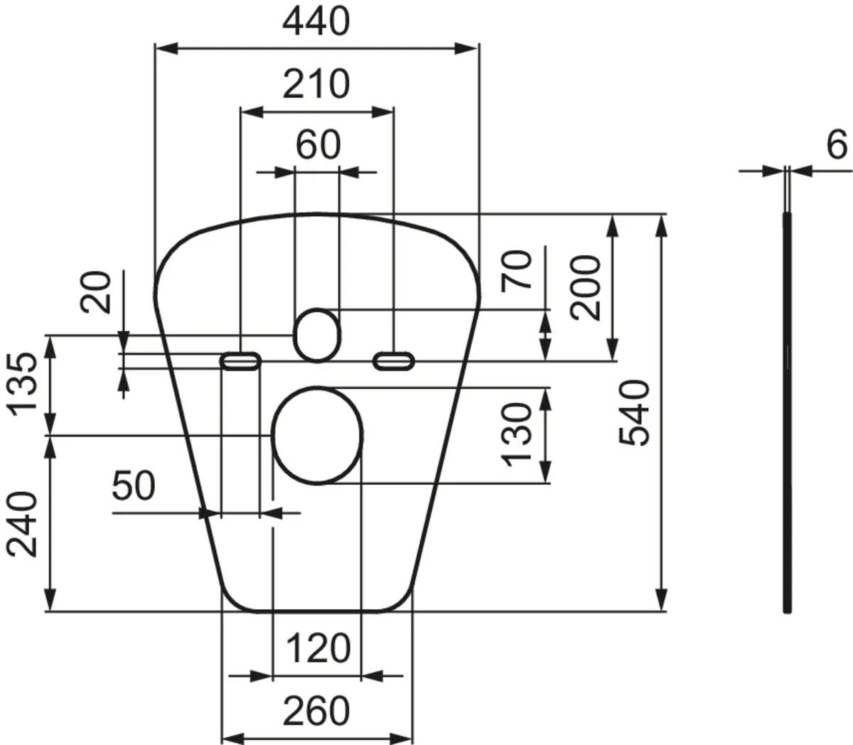 Ideal Standard „ProSys“ Zubehör/Ersatzteile für Vorwand-/Einbauelement Ideal Standard „ProSys“ Zubehör/Ersatzteile für Vorwand-/Einbauelement