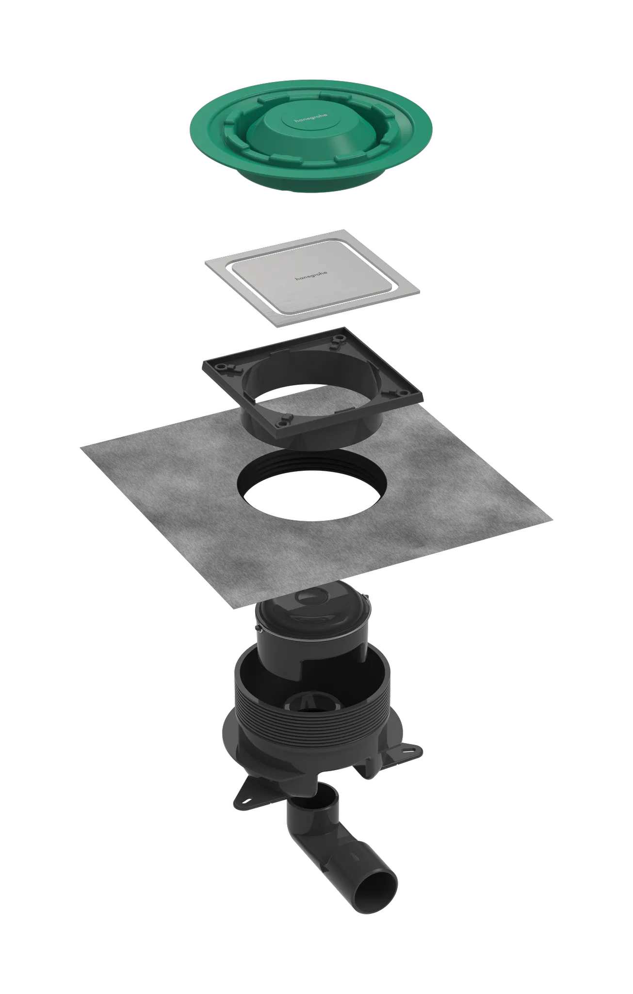 Hansgrohe Duschrinne „RainDrain Spot Plus“ in Edelstahl Hansgrohe Duschrinne „RainDrain Spot Plus“ in Edelstahl