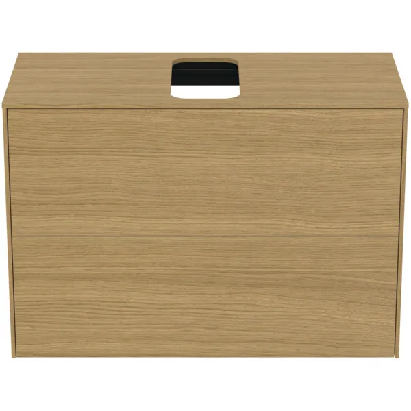 Ideal Standard Waschtischunterschrank Conca, 2 Auszüge, Eiche hell Ideal Standard Waschtischunterschrank Conca, 2 Auszüge, Eiche hell