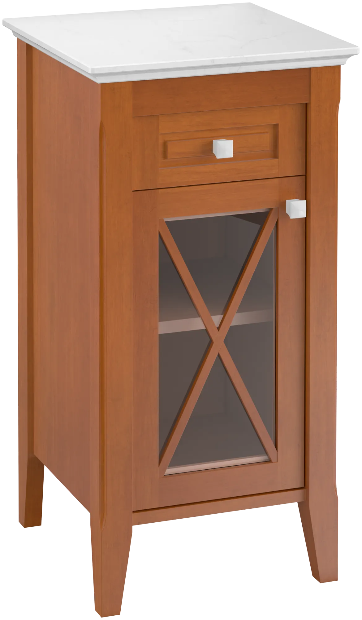 Villeroy & Boch Seitenschrank „Hommage“ 44,2 × 85 × 43,2 × 43,2 cm, Anschlag rechts