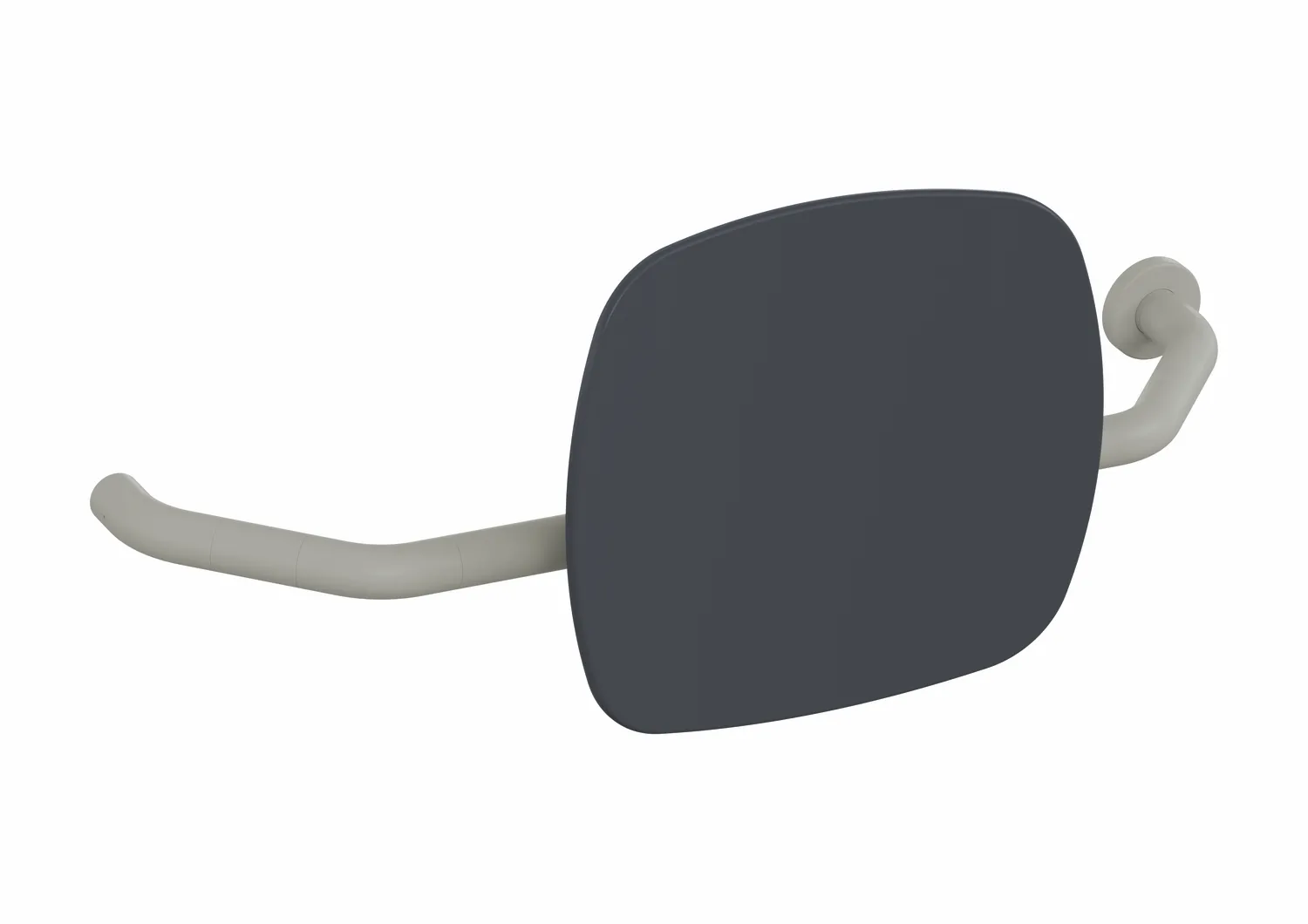 Rückenstütze Fb 92 EM, WA 230mm, re zur Befest.an Wand-/SK-Griff reinweiß Rückenstütze Fb 92 EM, WA 230mm, re zur Befest.an Wand-/SK-Griff reinweiß