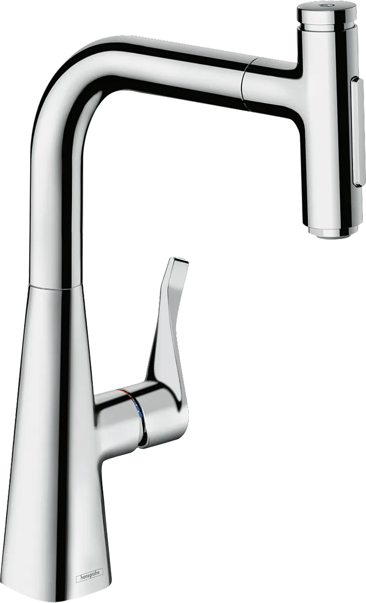 Hansgrohe Mischer M7 Metris Select M71 Einhebel-Küchenmischer 240, Ausziehbrause, 2jet, Chrom Hansgrohe Mischer M7 Metris Select M71 Einhebel-Küchenmischer 240, Ausziehbrause, 2jet, Chrom