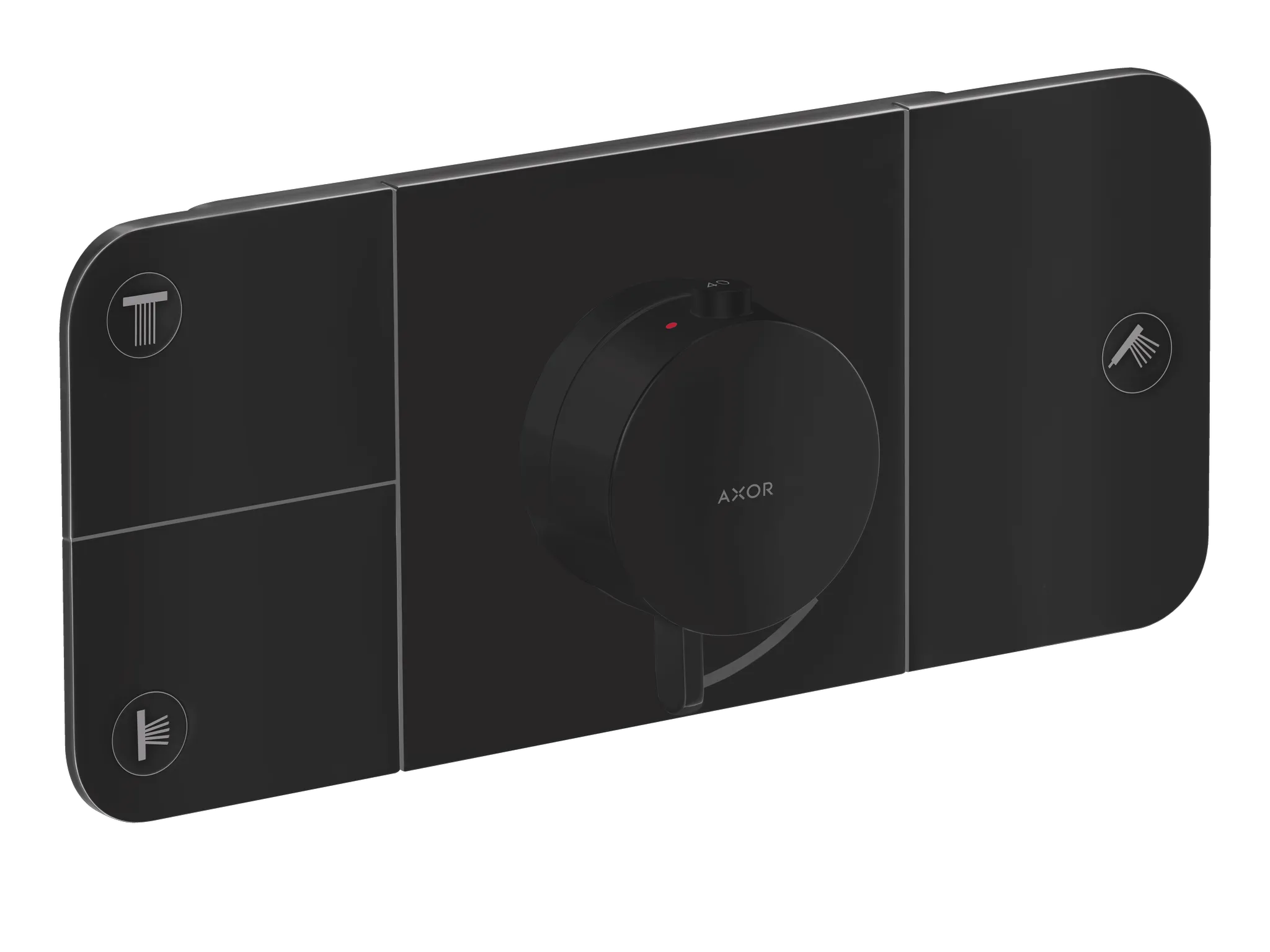 Hansgrohe AXOR One Thermostatmodul Unterputz für 3 Verbraucher, Mattschwarz Farbe: Mattschwarz Hansgrohe AXOR One Thermostatmodul Unterputz für 3 Verbraucher, Mattschwarz Farbe: Mattschwarz