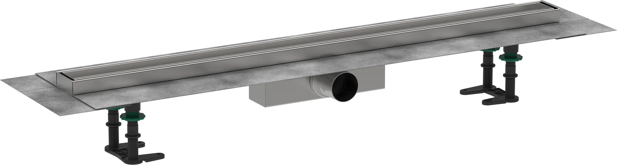 RainDrain Compact Komplettset Duschrinne 900 befliesbar für Standardinstallation k.a.