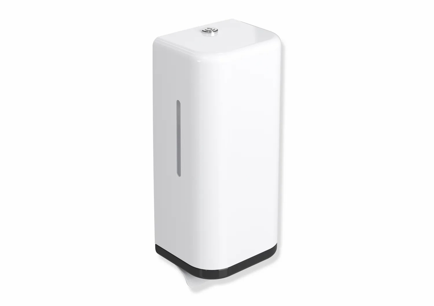 HEWI Seifenspender Serie 477 PG74, Korpus und Hebel Polyamid, HEWI Farbe 98 (Signalweiß), Füllmenge 600 ml