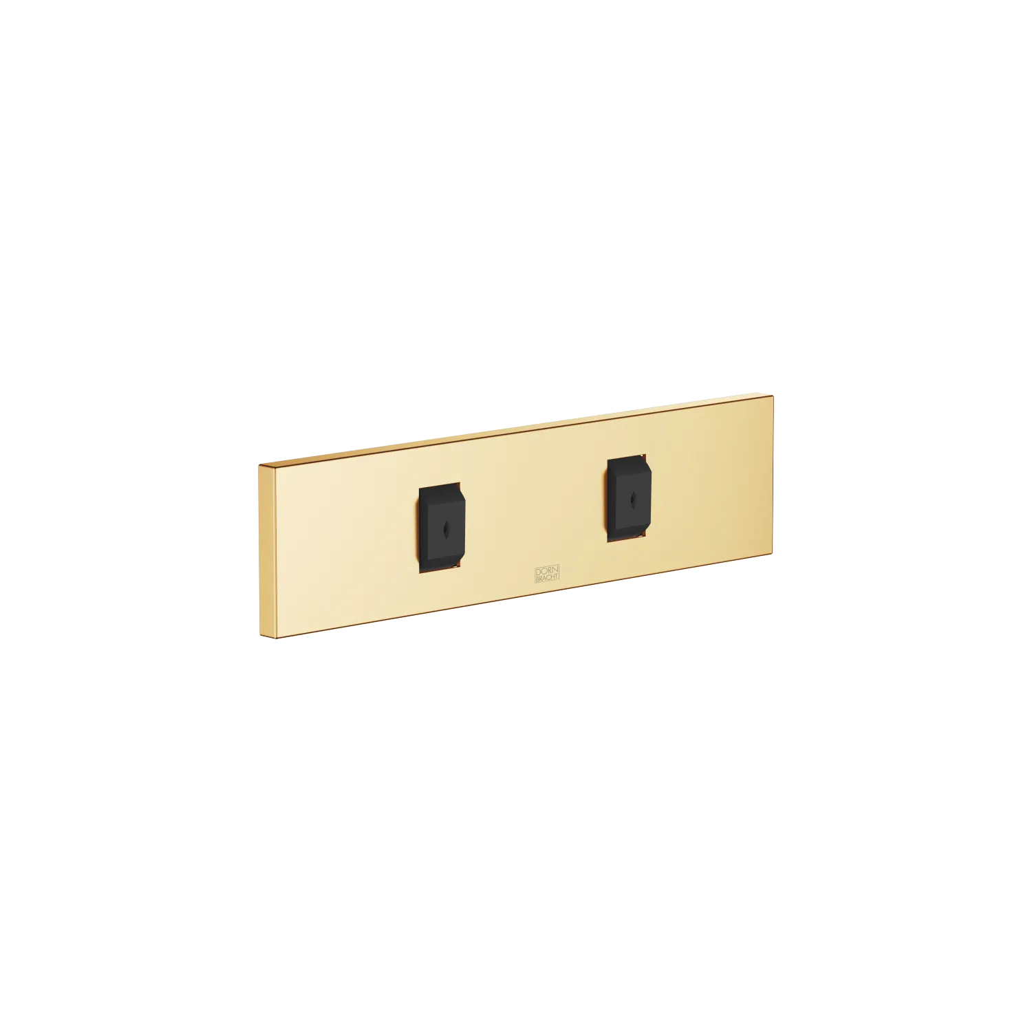Dornbracht WATER FAN vertical UP-Seitenbrause SERIENNEUTRAL Gold gebürstet PVD, Durchfluss max. 10 l/min, Abdeckplatte 240 x 60 mm, Anschluss 1/2"