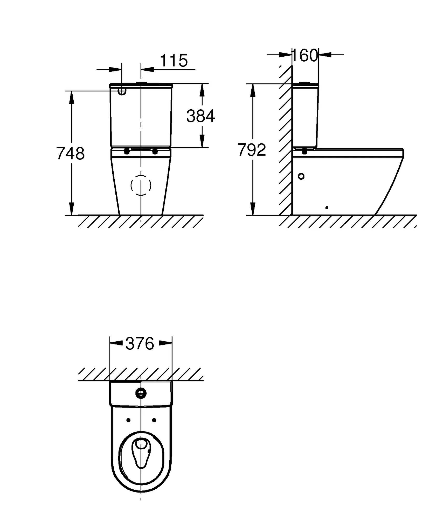 Spülkasten „Euro Keramik“ Spülkasten „Euro Keramik“