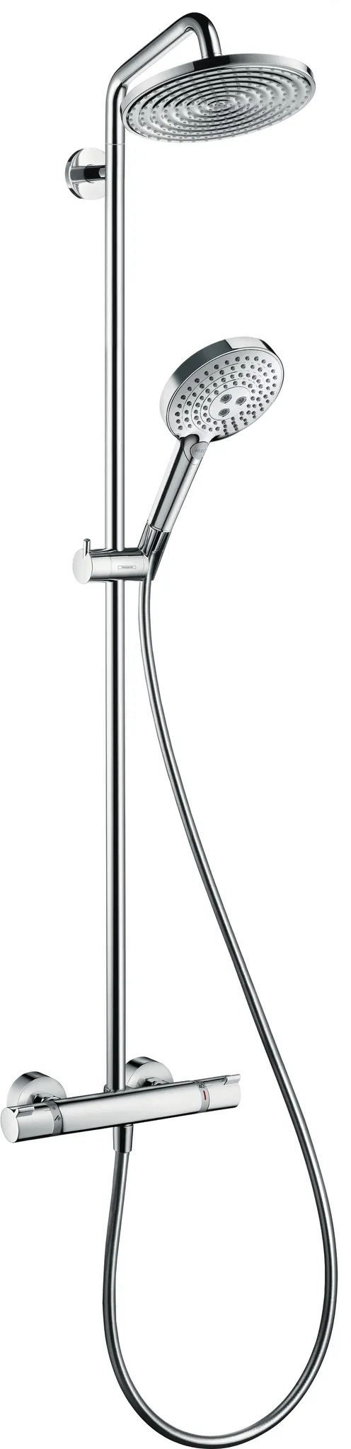 Showerpipe Raindance Select Wanne chr.Kopfbrause Raindance Air 1jet 240mm