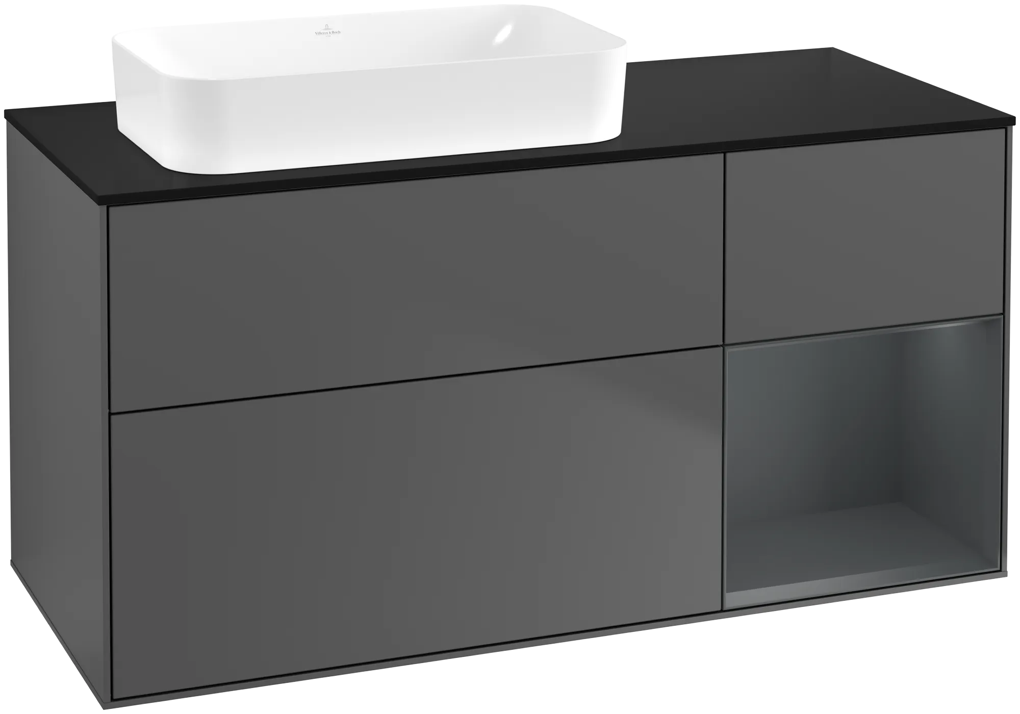 Villeroy & Boch Finion Waschbeckenunterschrank F69 1200x603x501mm anthrazit
