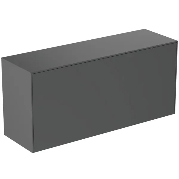 Ideal Standard Conca Waschtischunterschrank, Anthrazit matt, 1 Auszug, Push-Open mit Softclose, 1202x373x550 mm Ideal Standard Conca Waschtischunterschrank, Anthrazit matt, 1 Auszug, Push-Open mit Softclose, 1202x373x550 mm