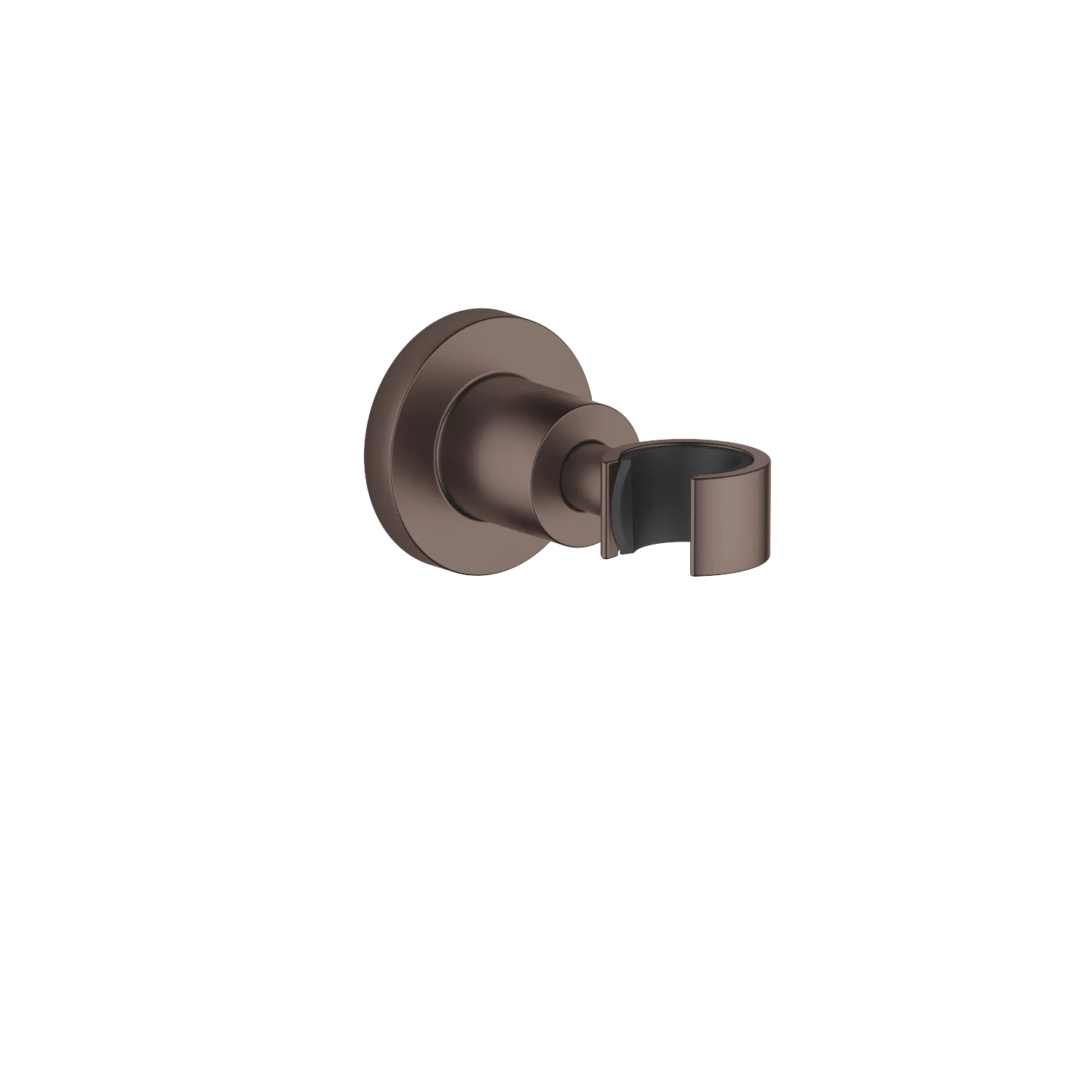 Dornbracht TARA Brausehalter - Dark Bronze gebürstet PVD, Rosette D. 55 mm